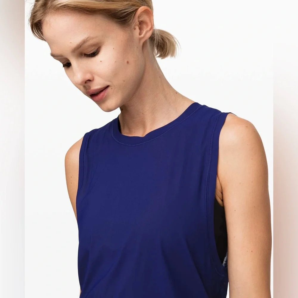 Lululemon In the Open Tank size 4 Larkspur LARK - Picture 4 of 5